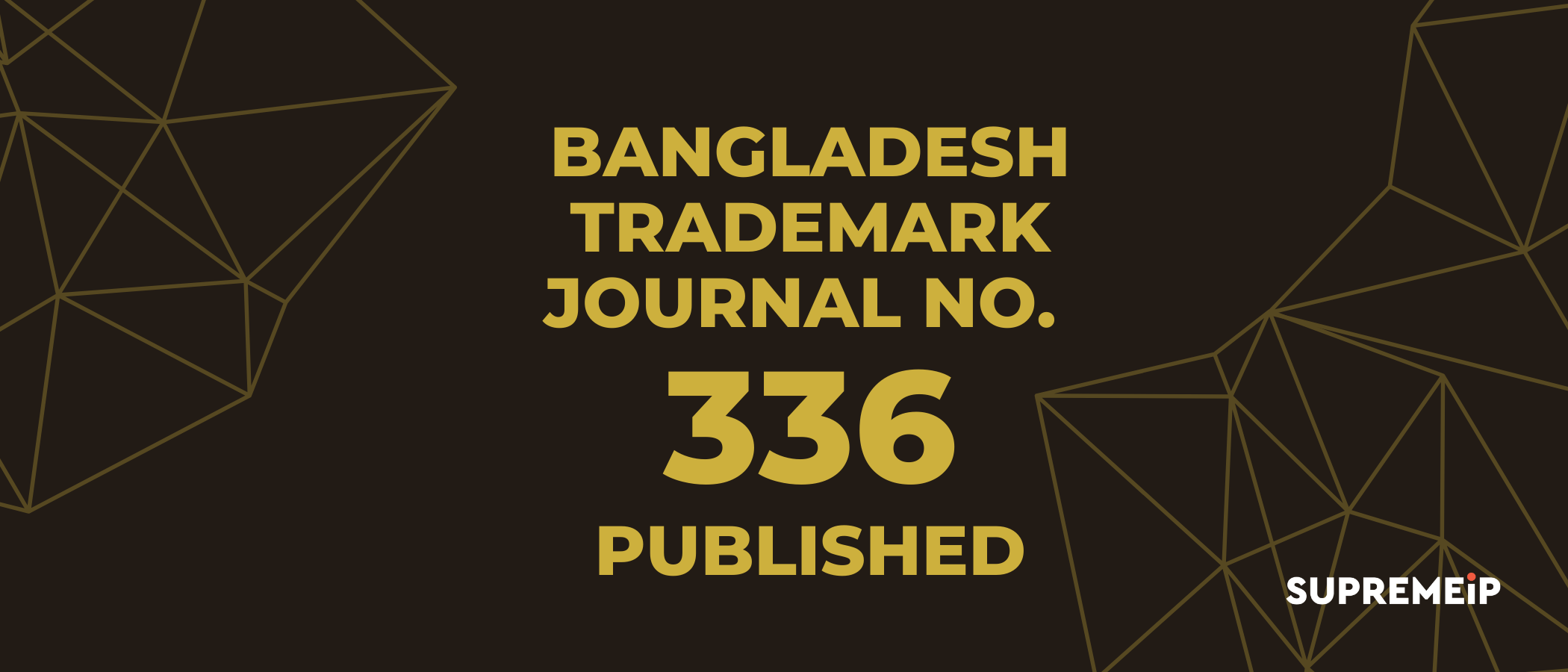 Bangladesh Trademark Journal No. 336 Published